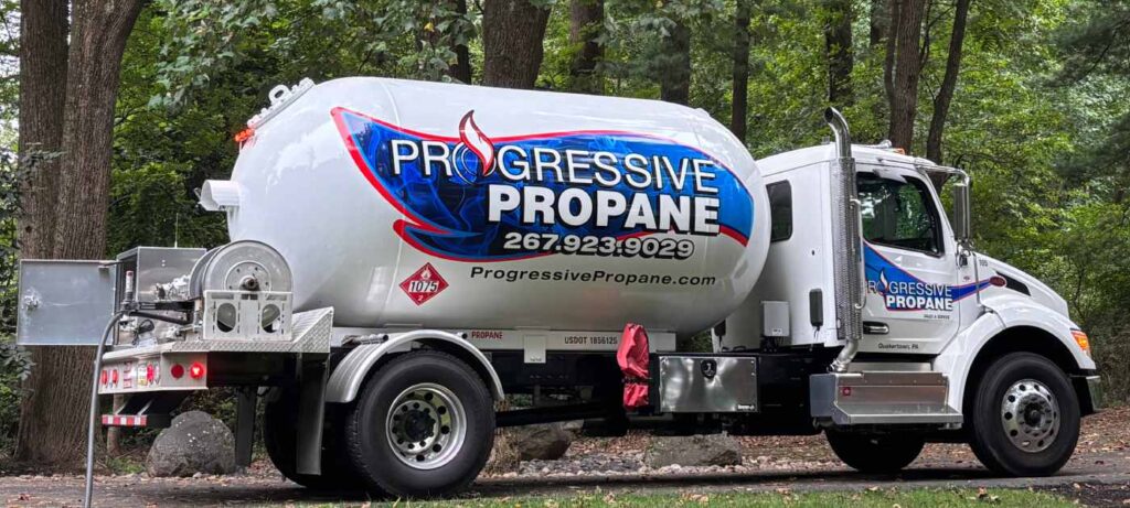 Progressive Propane truck